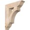 Ekena Millwork Westlake Traditional Smooth Bracket, Douglas Fir, 5 1/2"W x 24"D x 28"H BKT06X24X28WTL01SDF - alternate 1